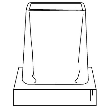 Portaspazzolini da Appoggio