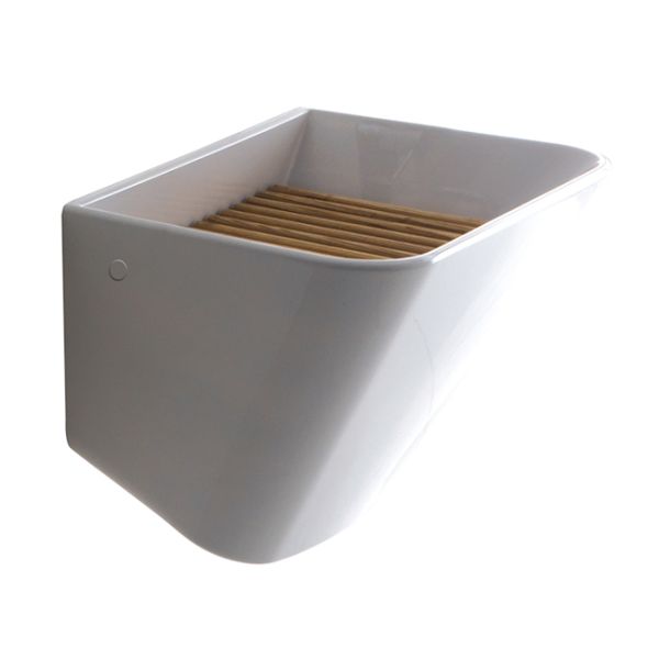 Galassia Meg 11 Lavabo Lavatoio 65 x 46.5 cm con Fissaggi Inclusi