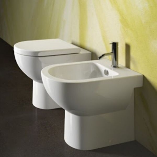 Catalano Sfera 54 Vaso e Bidet a Terra 54x35 cm